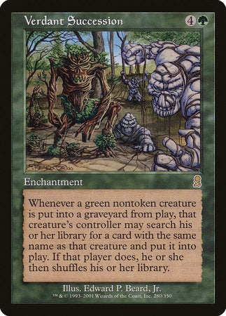 Verdant Succession [Odyssey] | Jomio and Rueliete's Cards and Comics
