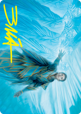 Echoing Equation Art Card (Gold-Stamped Signature) [Strixhaven: School of Mages Art Series] | Jomio and Rueliete's Cards and Comics