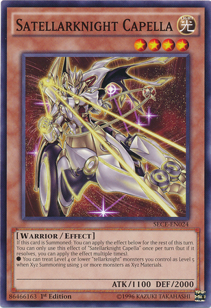 Satellarknight Capella [SECE-EN024] Common | Jomio and Rueliete's Cards and Comics