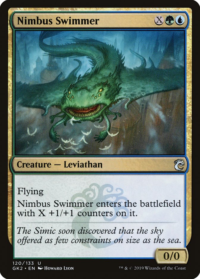 Nimbus Swimmer [Ravnica Allegiance Guild Kit] | Jomio and Rueliete's Cards and Comics