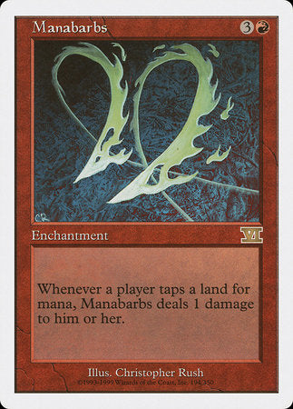 Manabarbs [Classic Sixth Edition] | Jomio and Rueliete's Cards and Comics