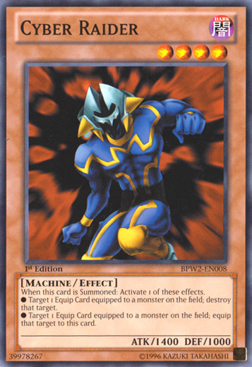 Cyber Raider [BPW2-EN008] Common | Jomio and Rueliete's Cards and Comics