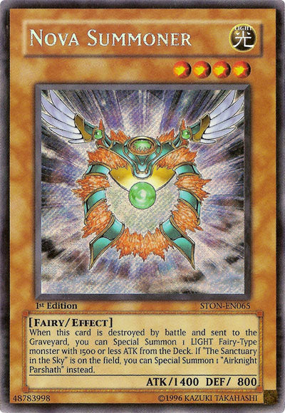 Nova Summoner [STON-EN065] Secret Rare | Jomio and Rueliete's Cards and Comics