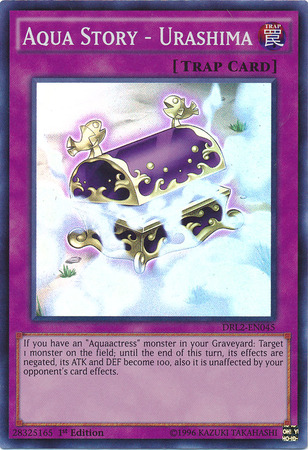 Aqua Story - Urashima [DRL2-EN045] Super Rare | Jomio and Rueliete's Cards and Comics