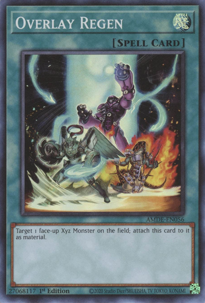 Overlay Regen [AMDE-EN056] Super Rare | Jomio and Rueliete's Cards and Comics