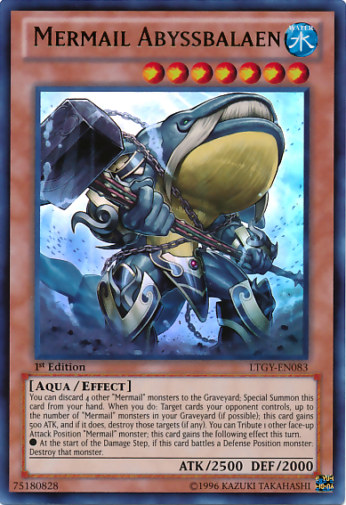 Mermail Abyssbalaen [LTGY-EN083] Ultra Rare | Jomio and Rueliete's Cards and Comics