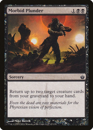 Morbid Plunder [Mirrodin Besieged] | Jomio and Rueliete's Cards and Comics