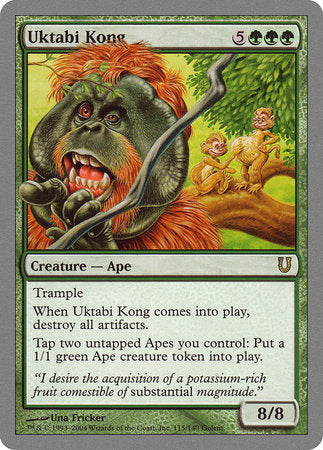 Uktabi Kong [Unhinged] | Jomio and Rueliete's Cards and Comics