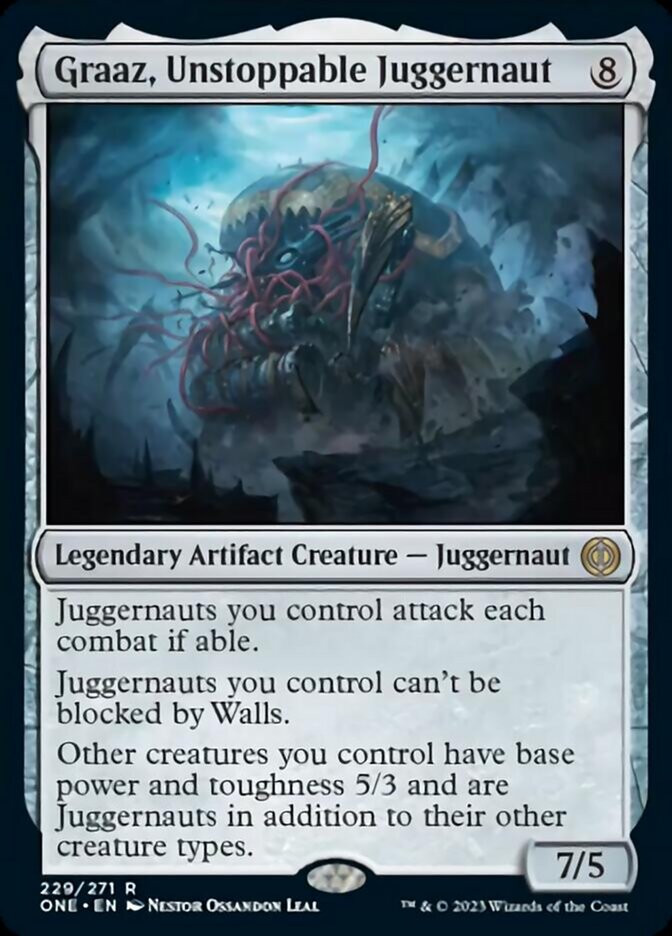 Graaz, Unstoppable Juggernaut [Phyrexia: All Will Be One] | Jomio and Rueliete's Cards and Comics