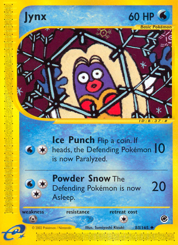 Jynx (83/165) [Expedition: Base Set] | Jomio and Rueliete's Cards and Comics