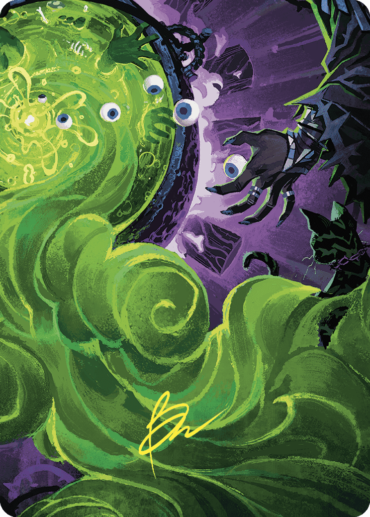 Waste Not Art Card (Gold-Stamped Signature) [Wilds of Eldraine Art Series] | Jomio and Rueliete's Cards and Comics