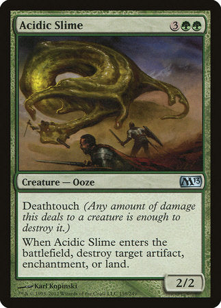 Acidic Slime [Magic 2013] | Jomio and Rueliete's Cards and Comics