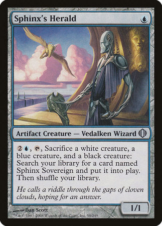 Sphinx's Herald [Shards of Alara] | Jomio and Rueliete's Cards and Comics
