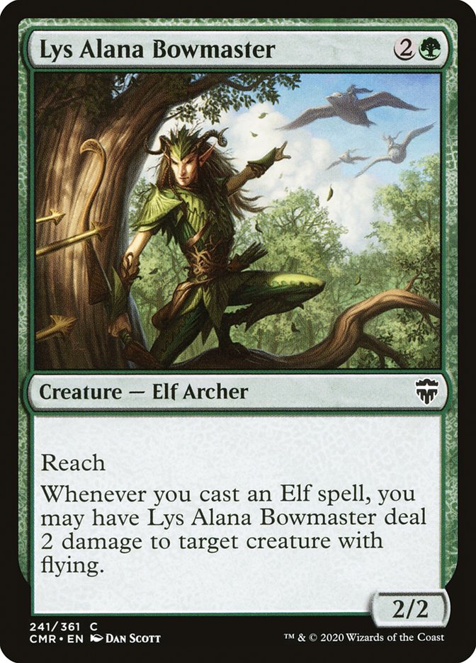 Lys Alana Bowmaster [Commander Legends] | Jomio and Rueliete's Cards and Comics