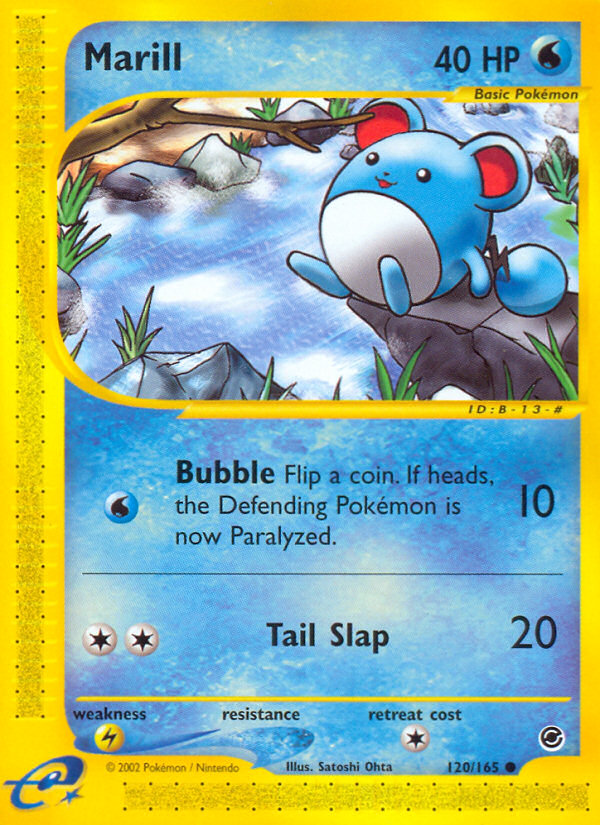 Marill (120/165) [Expedition: Base Set] | Jomio and Rueliete's Cards and Comics