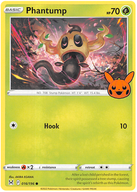 Phantump (016/196) [Trick or Trade 2023] | Jomio and Rueliete's Cards and Comics