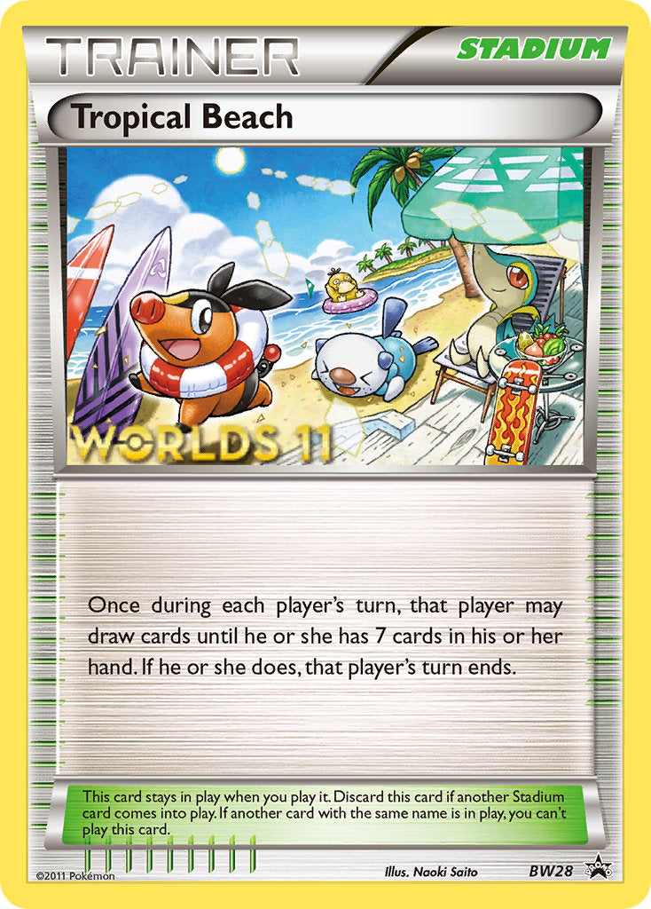 Tropical Beach (BW28) (Finalist) [Black & White: Black Star Promos] | Jomio and Rueliete's Cards and Comics
