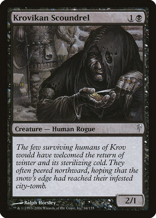 Krovikan Scoundrel [Coldsnap] | Jomio and Rueliete's Cards and Comics