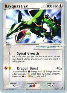 Rayquaza ex (97/97) (Blaziken Tech - Chris Fulop) [World Championships 2004] | Jomio and Rueliete's Cards and Comics