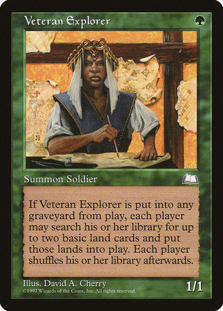Veteran Explorer [Weatherlight] | Jomio and Rueliete's Cards and Comics