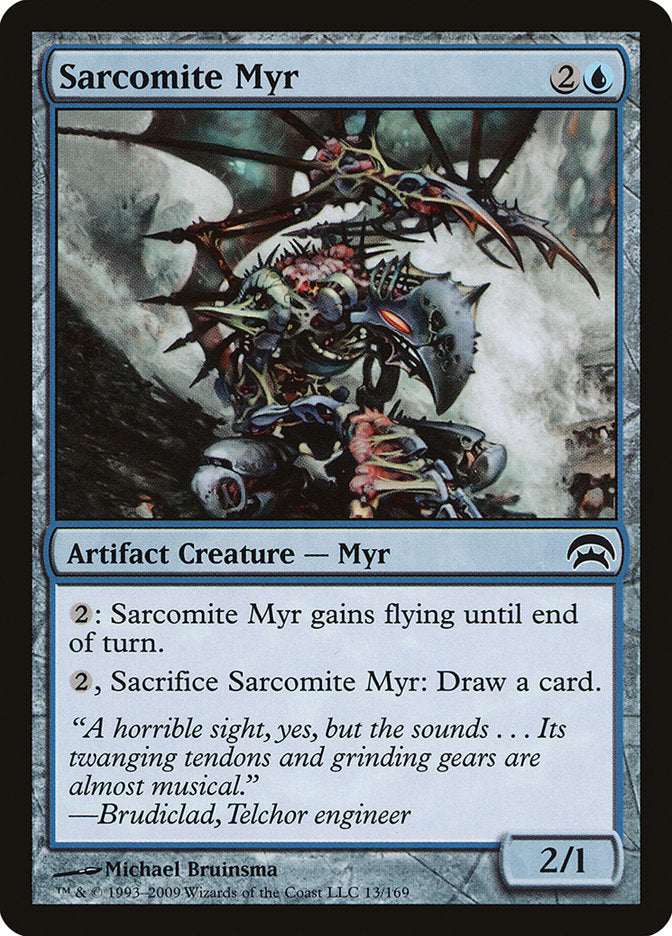 Sarcomite Myr [Planechase] | Jomio and Rueliete's Cards and Comics