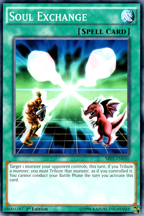Soul Exchange [SR01-EN030] Common | Jomio and Rueliete's Cards and Comics