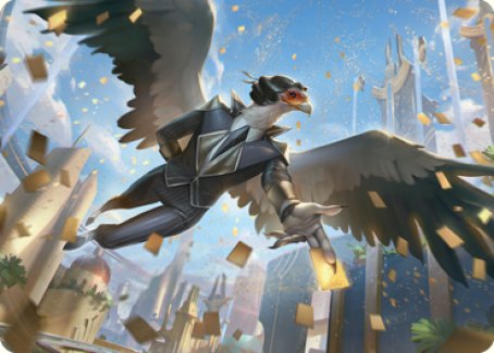 Skyboon Evangelist Art Card [Streets of New Capenna Art Series] | Jomio and Rueliete's Cards and Comics