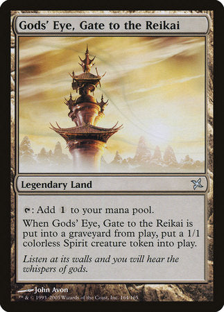 Gods' Eye, Gate to the Reikai [Betrayers of Kamigawa] | Jomio and Rueliete's Cards and Comics