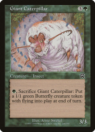 Giant Caterpillar [Mercadian Masques] | Jomio and Rueliete's Cards and Comics