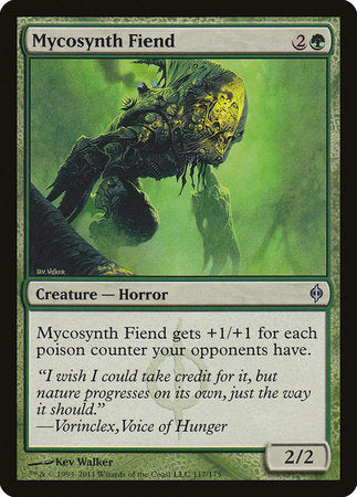Mycosynth Fiend [New Phyrexia] | Jomio and Rueliete's Cards and Comics