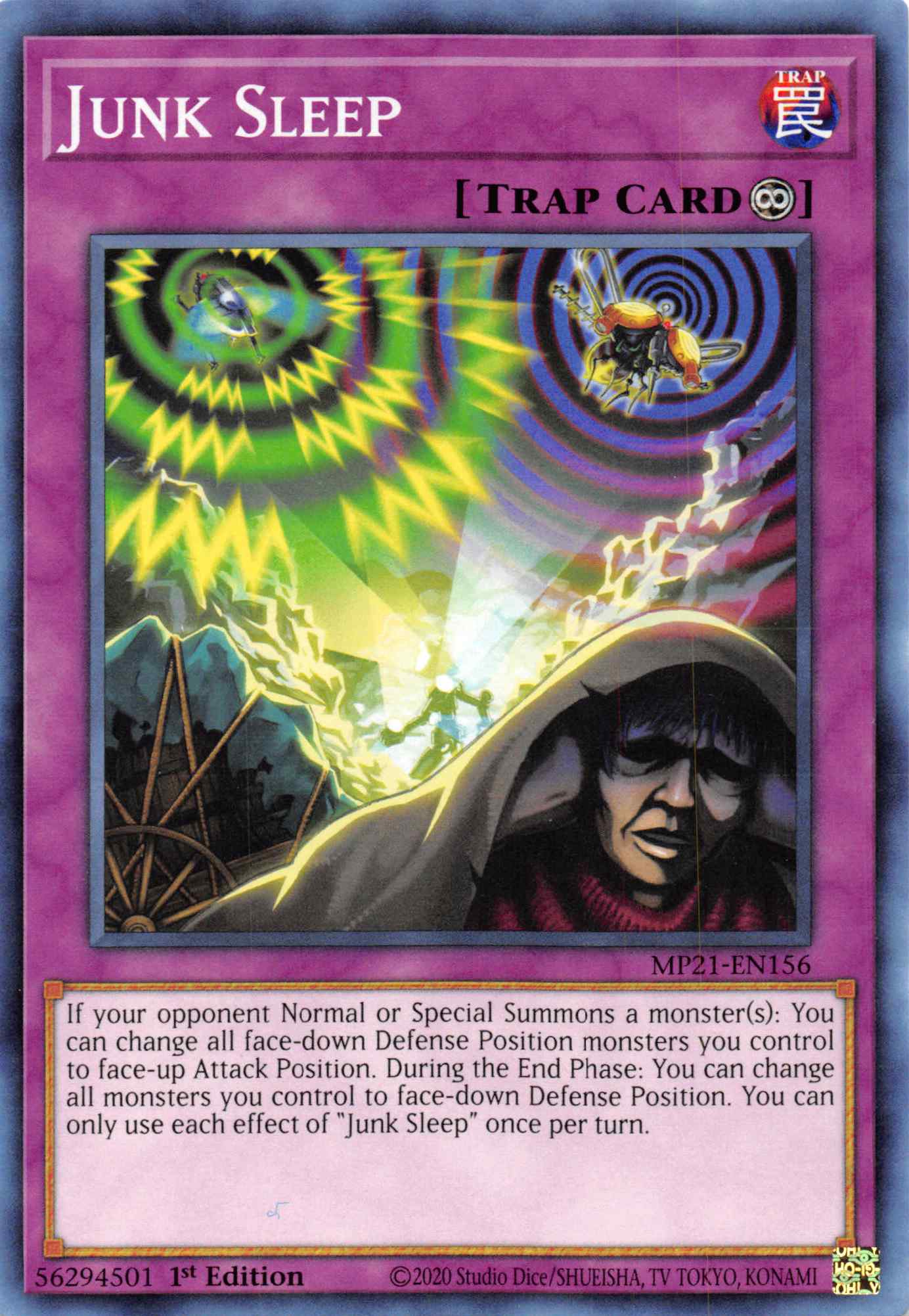 Junk Sleep [MP21-EN156] Common | Jomio and Rueliete's Cards and Comics