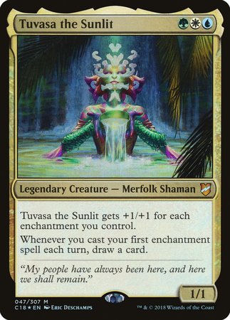 Tuvasa the Sunlit [Commander 2018] | Jomio and Rueliete's Cards and Comics