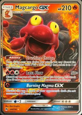 Magcargo GX (44/212) (Perfection - Henry Brand) [World Championships 2019] | Jomio and Rueliete's Cards and Comics