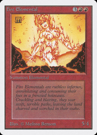 Fire Elemental [Unlimited Edition] | Jomio and Rueliete's Cards and Comics