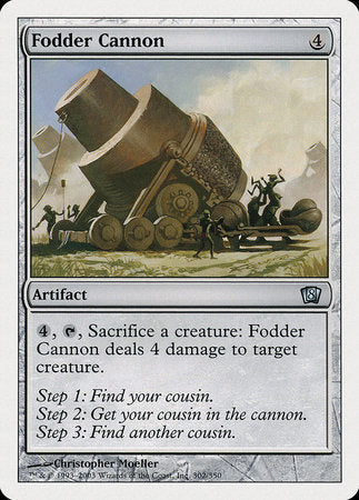 Fodder Cannon [Eighth Edition] | Jomio and Rueliete's Cards and Comics