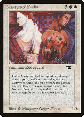 Martyrs of Korlis [Antiquities] | Jomio and Rueliete's Cards and Comics