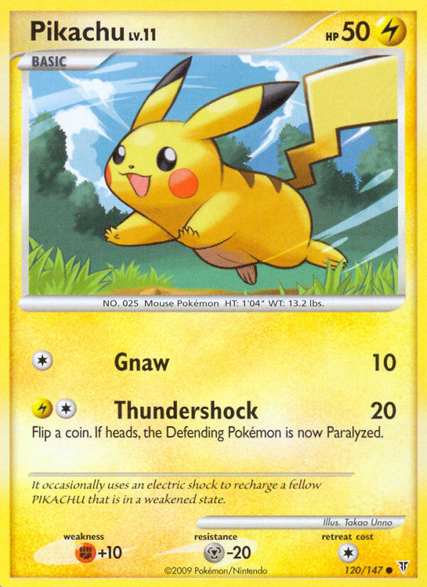 Pikachu (120/147) [Platinum: Supreme Victors] | Jomio and Rueliete's Cards and Comics