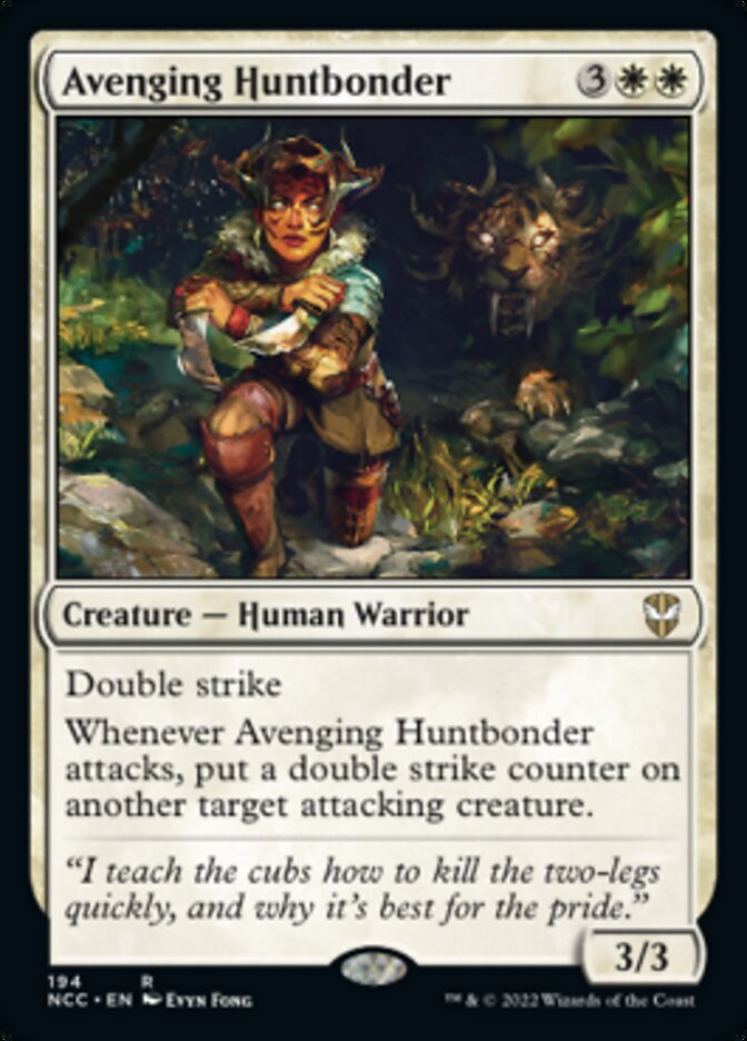Avenging Huntbonder [Streets of New Capenna Commander] | Jomio and Rueliete's Cards and Comics