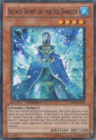Sacred Spirit of the Ice Barrier [DT04-EN034] Common | Jomio and Rueliete's Cards and Comics