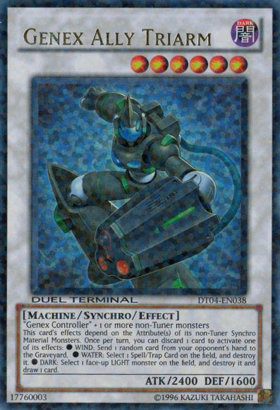 Genex Ally Triarm [DT04-EN038] Ultra Rare | Jomio and Rueliete's Cards and Comics