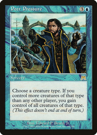 Peer Pressure [Onslaught] | Jomio and Rueliete's Cards and Comics