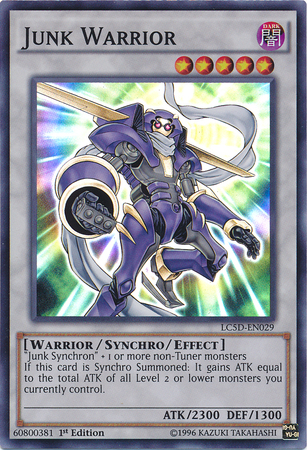 Junk Warrior [LC5D-EN029] Super Rare | Jomio and Rueliete's Cards and Comics