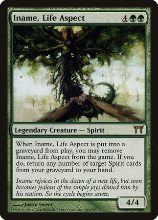 Iname, Life Aspect [Champions of Kamigawa] | Jomio and Rueliete's Cards and Comics