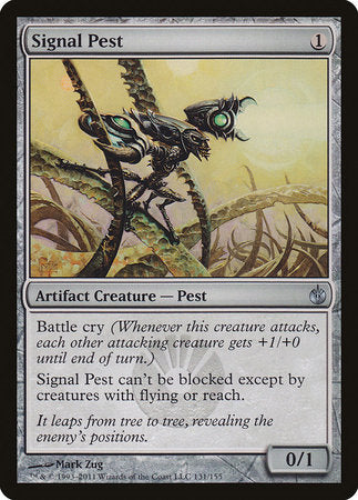 Signal Pest [Mirrodin Besieged] | Jomio and Rueliete's Cards and Comics