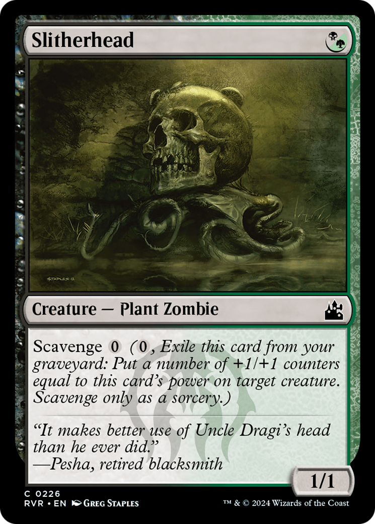 Slitherhead [Ravnica Remastered] | Jomio and Rueliete's Cards and Comics