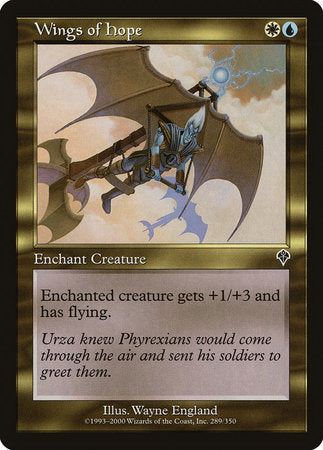 Wings of Hope [Invasion] | Jomio and Rueliete's Cards and Comics
