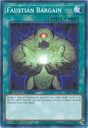 Faustian Bargain [SS05-ENB24] Common | Jomio and Rueliete's Cards and Comics