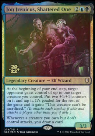 Jon Irenicus, Shattered One [Commander Legends: Battle for Baldur's Gate Prerelease Promos] | Jomio and Rueliete's Cards and Comics