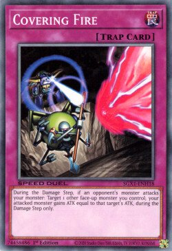 Covering Fire [SGX1-ENH18] Common | Jomio and Rueliete's Cards and Comics