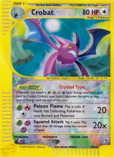 Crobat (10/12) [Box Topper] | Jomio and Rueliete's Cards and Comics